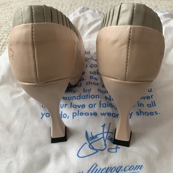 John Fluevog Keepsake platform pumps - Picture 3 of 10
